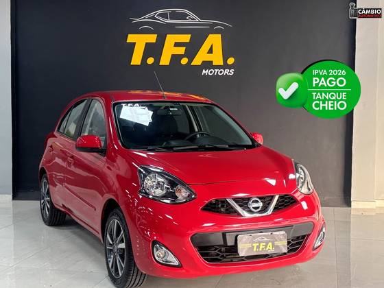 NISSAN MARCH 1.6 SL 16V FLEXSTART 4P XTRONIC NISSAN MARCH 1.6 SL 16V FLEXSTART 4P XTRONIC